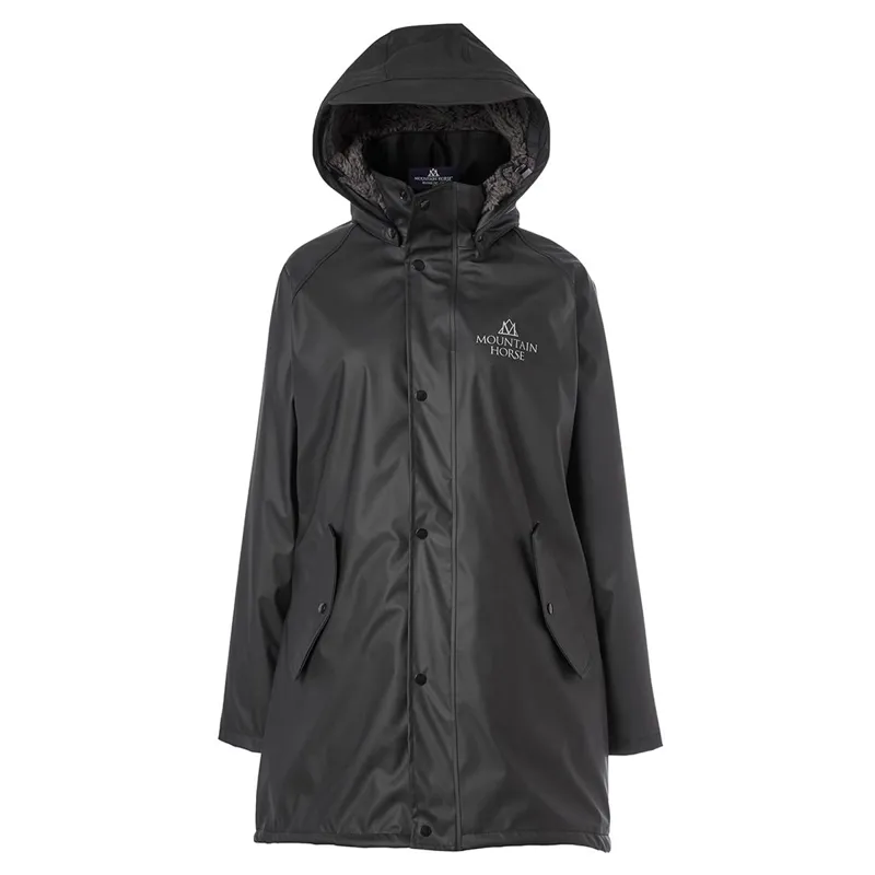 Mountain Horse Junior Spirit Rain Coat - Black